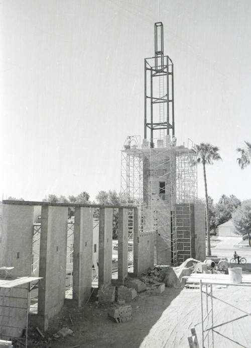 Tower Center under construction