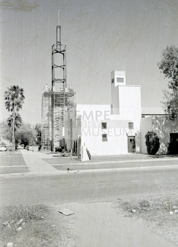 Tower Center under construction