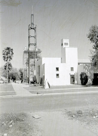Tower Center under construction