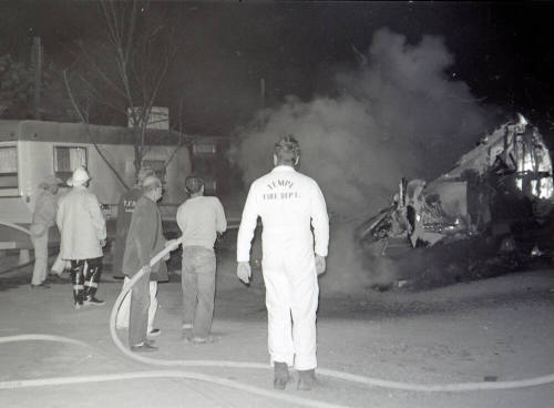 Trailer park fire, Tempe Fire Department