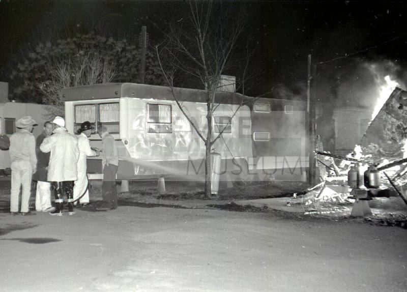 Trailer park fire, Tempe Fire Department