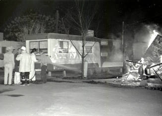 Trailer park fire, Tempe Fire Department