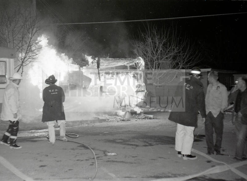 Trailer park fire, Tempe Fire Department