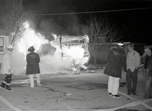 Trailer park fire, Tempe Fire Department