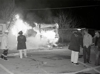 Trailer park fire, Tempe Fire Department