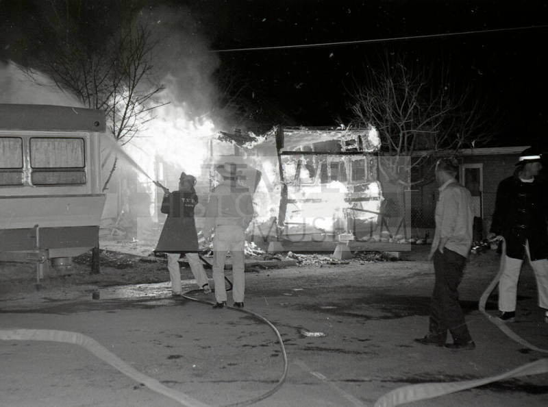 Trailer park fire, Tempe Fire Department