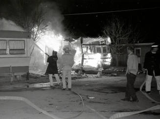 Trailer park fire, Tempe Fire Department