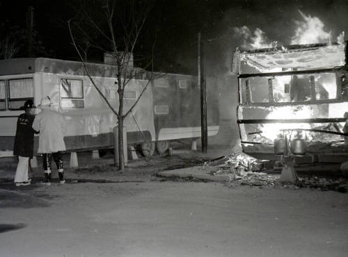 Trailer park fire, Tempe Fire Department