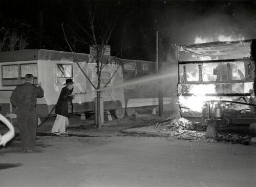 Trailer park fire, Tempe Fire Department