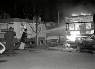 Trailer park fire, Tempe Fire Department