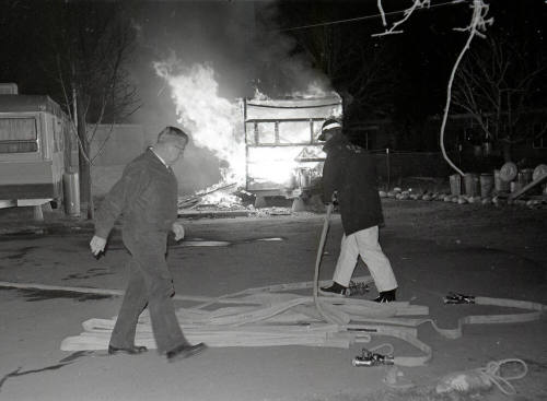 Trailer park fire, Tempe Fire Department