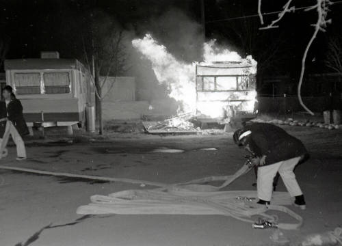 Trailer park fire, Tempe Fire Department