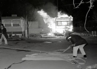Trailer park fire, Tempe Fire Department