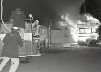 Trailer park fire, Tempe Fire Department