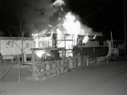 Trailer park fire, Tempe Fire Department