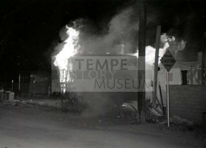 Trailer park fire, Tempe Fire Department