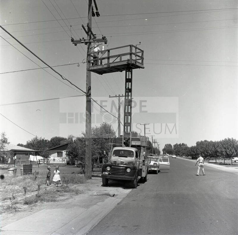 Power Pole Work