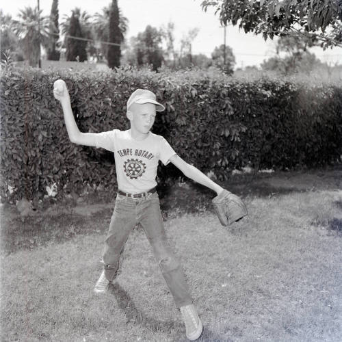 Young Baseball Player