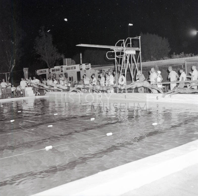 Swim Meet, Tempe Beach pool