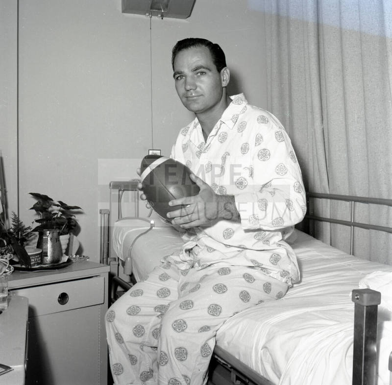 Frank Kush in the Hospital