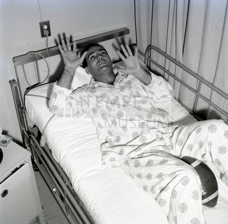 Frank Kush in the Hospital