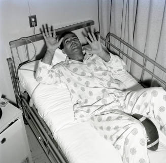 Frank Kush in the Hospital
