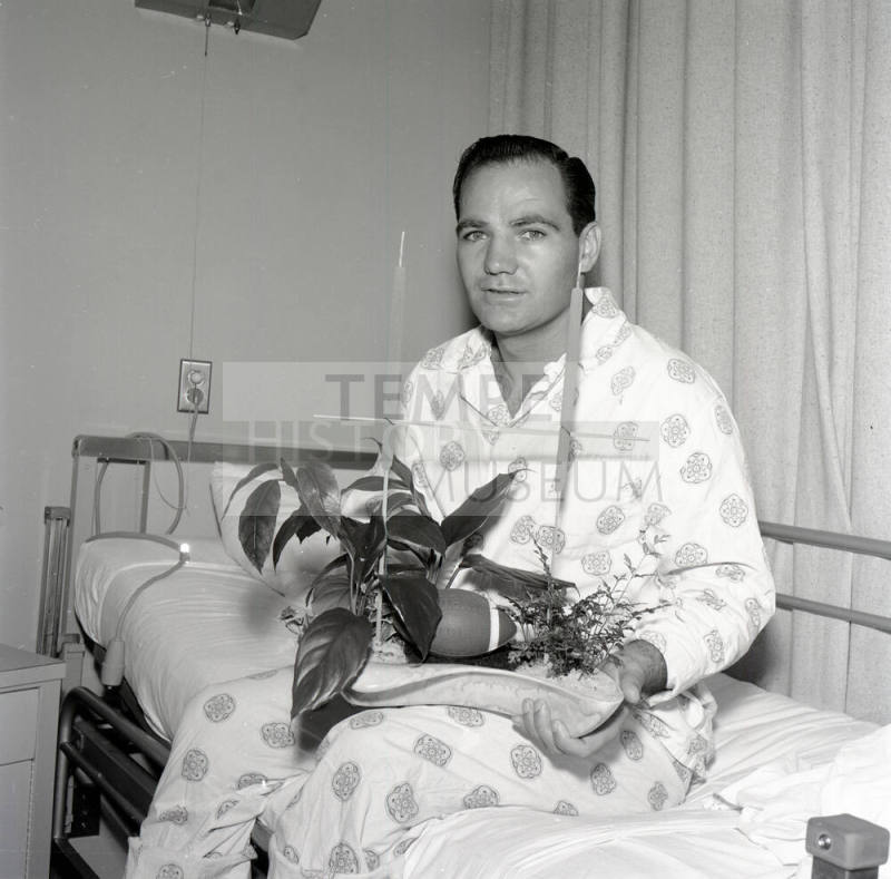 Frank Kush in the Hospital