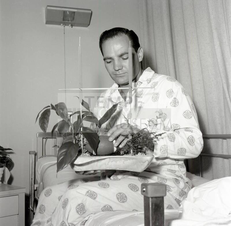 Frank Kush in the Hospital