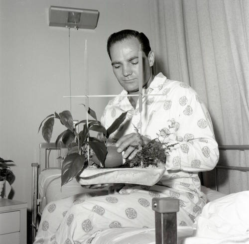 Frank Kush in the Hospital