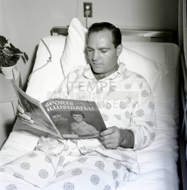 Frank Kush in the Hospital
