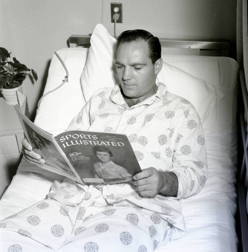 Frank Kush in the Hospital