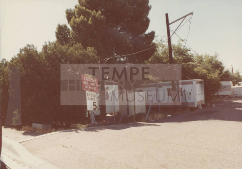 Iazona Trailer Park - 1101 East Apache Boulevard, Tempe, Arizona