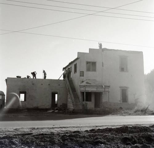 House Demolition - E. 8th St. and Scottsdale (Rural) Rd. Winchester Miller House