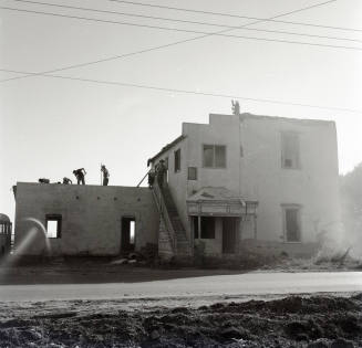 House Demolition - E. 8th St. and Scottsdale (Rural) Rd. Winchester Miller House