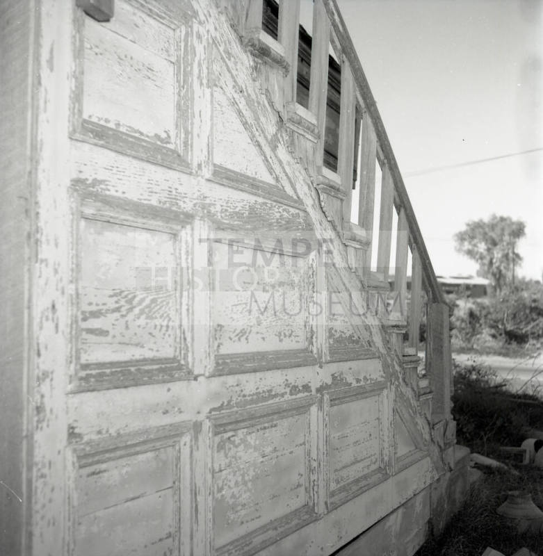 House Demolition - E. 8th St. and Scottsdale (Rural) Rd. Winchester Miller House