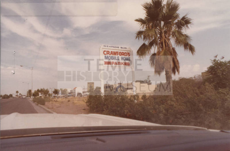 Crawford's Mobile Home Park - 1512 East Apache Boulevard, Tempe, Arizona