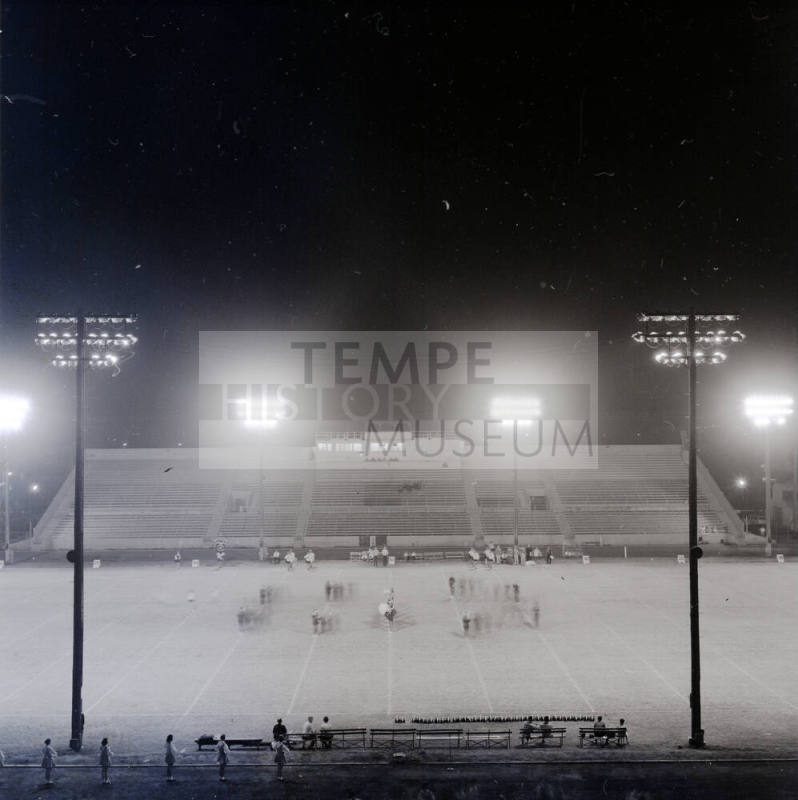 Tempe High School Band At Goodwin Stadium