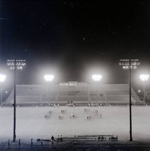 Tempe High School Band At Goodwin Stadium