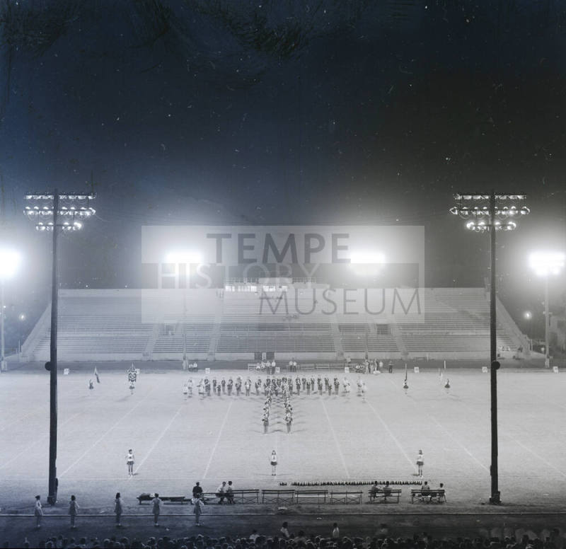 Tempe High School Band At Goodwin Stadium