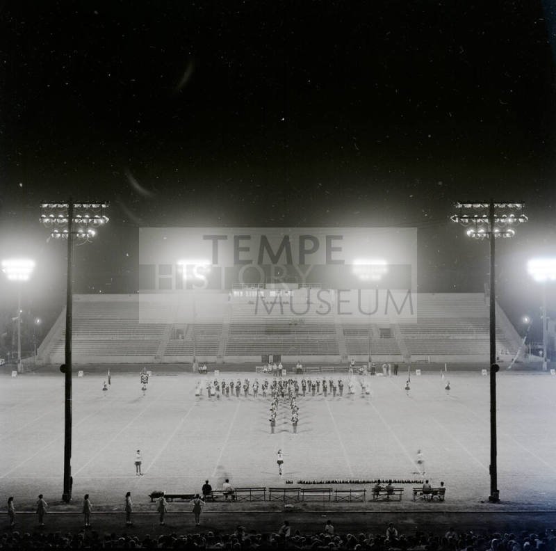 Tempe High School Band At Goodwin Stadium
