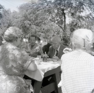 Barbecue at Tempe Beach Park with Carl Hayden