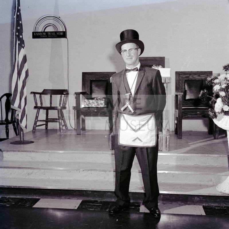 One Member of the Tempe Freemasons