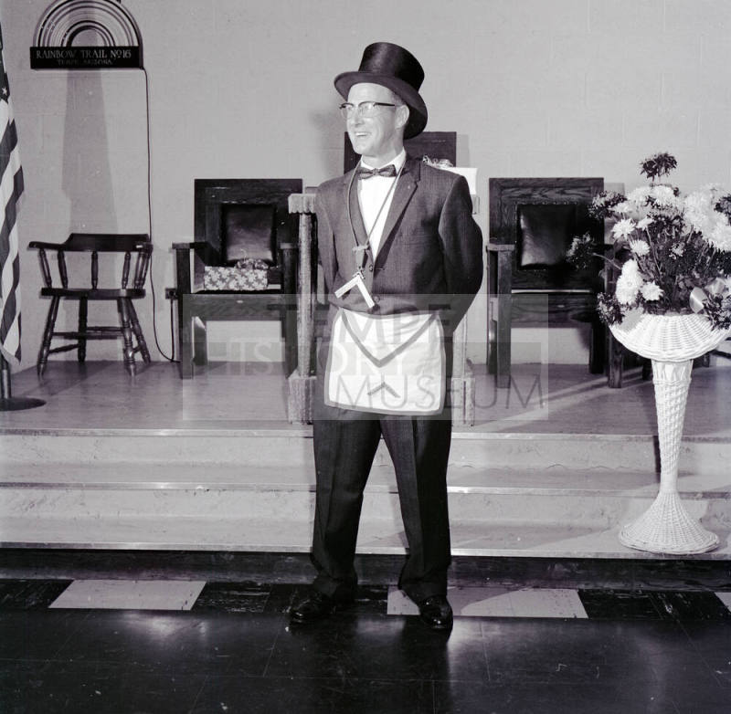 One Member of the Tempe Freemasons