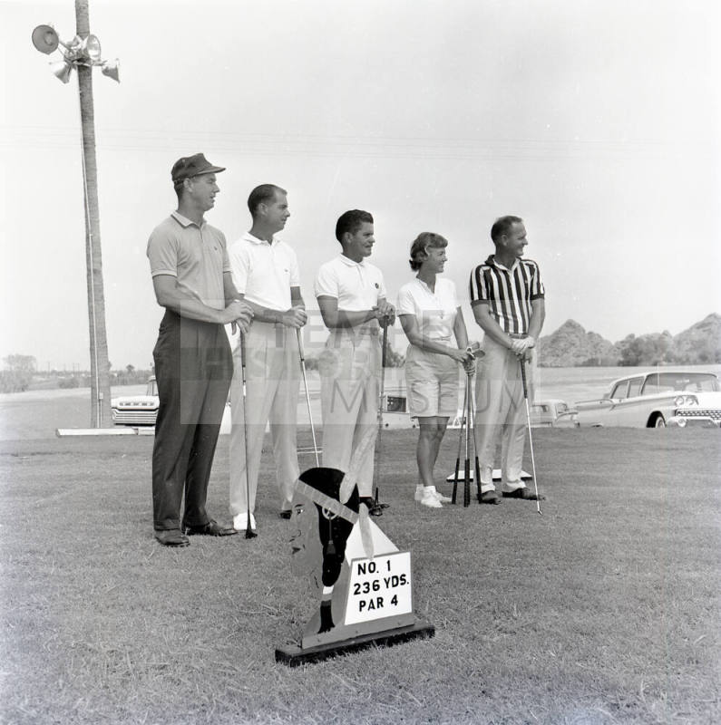 Papa-Go Golf Course Golfers