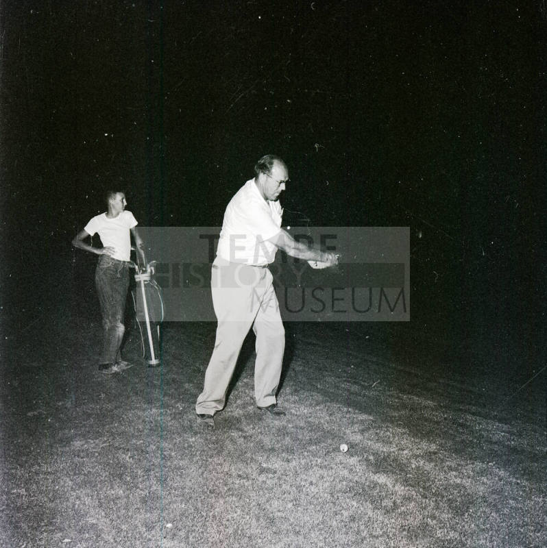 Papa-Go Golf Course At Night