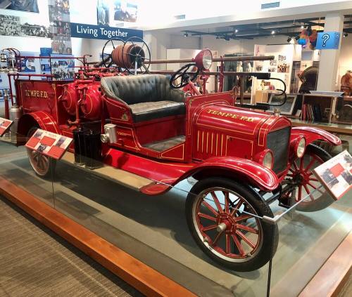 Chemical and hose fire truck