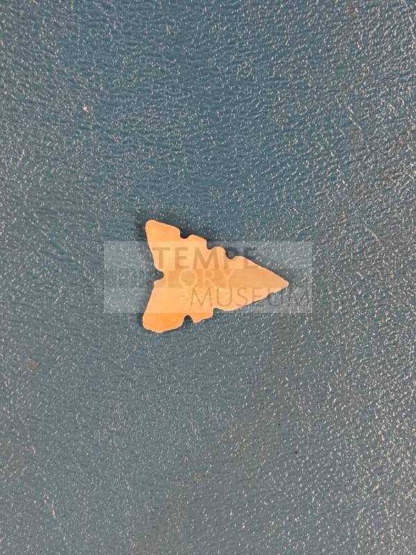 White quartz arrowhead
