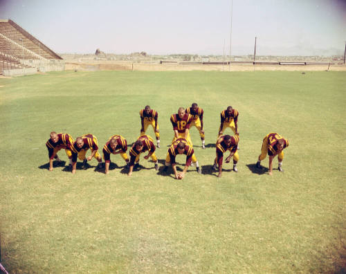 Arizona State University Football Players - Sun Devil Stadium