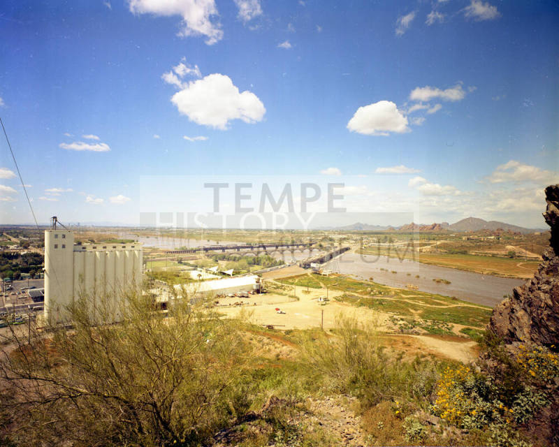 Salt River Flooding in Tempe