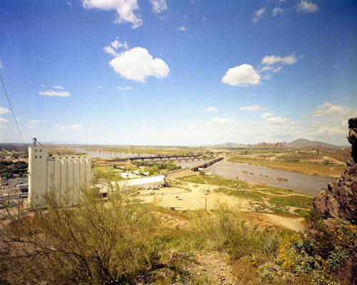 Salt River Flooding in Tempe